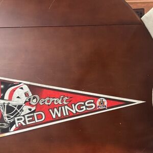 Authentic Vintage Detroit Red Wings 1997 Stanley Cup Champions Pennant